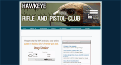 Desktop Screenshot of hawkeyegunclub.com